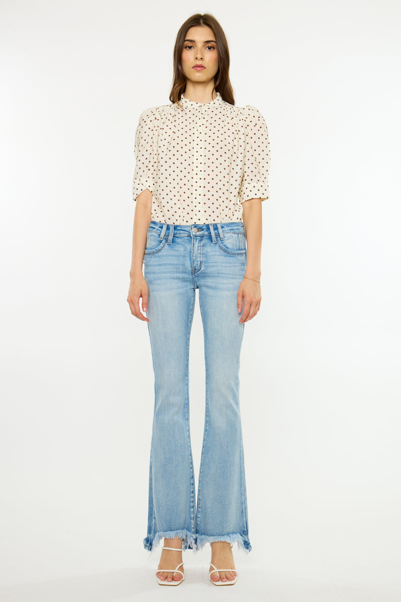 Paige Essentials Low Rise Flare