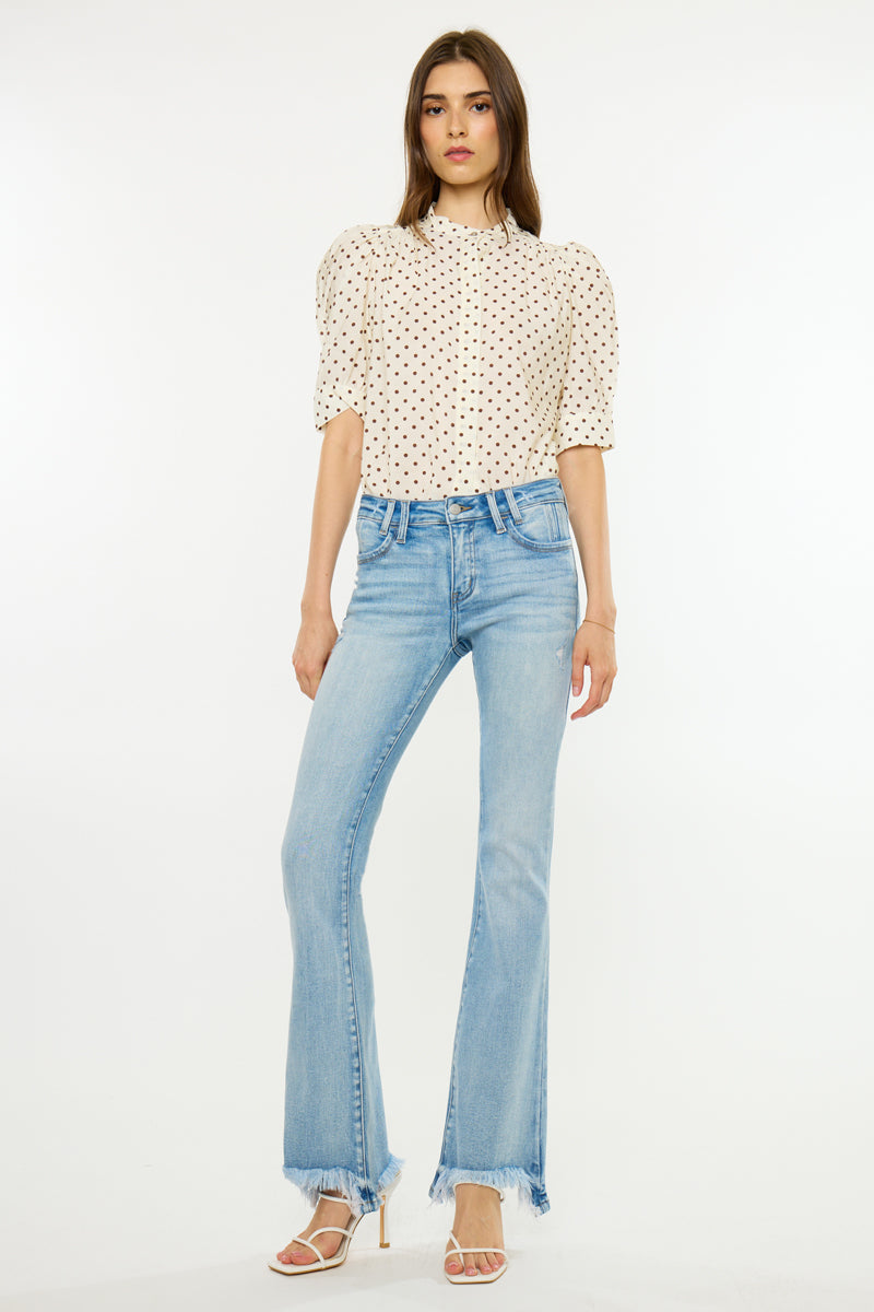 Paige Essentials Low Rise Flare