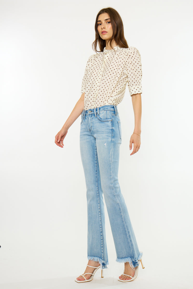 Paige Essentials Low Rise Flare