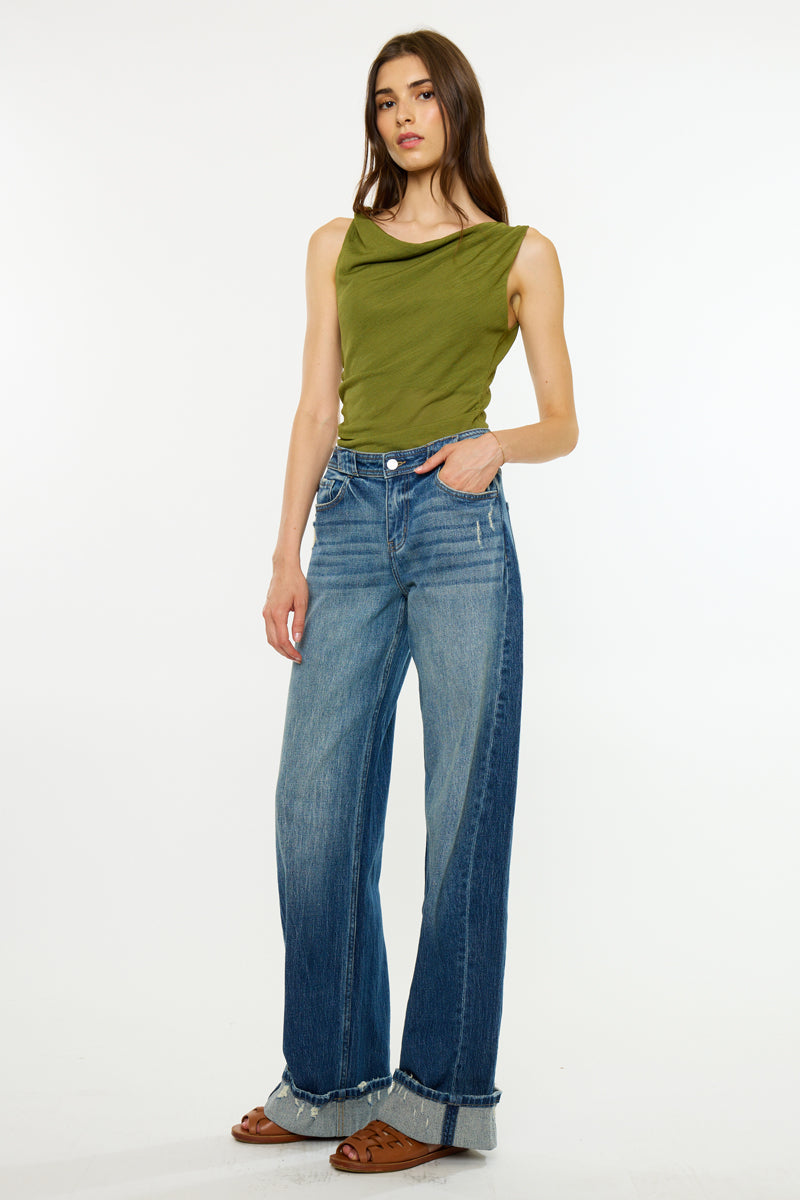 Veronica Essentials Mid Rise Wide