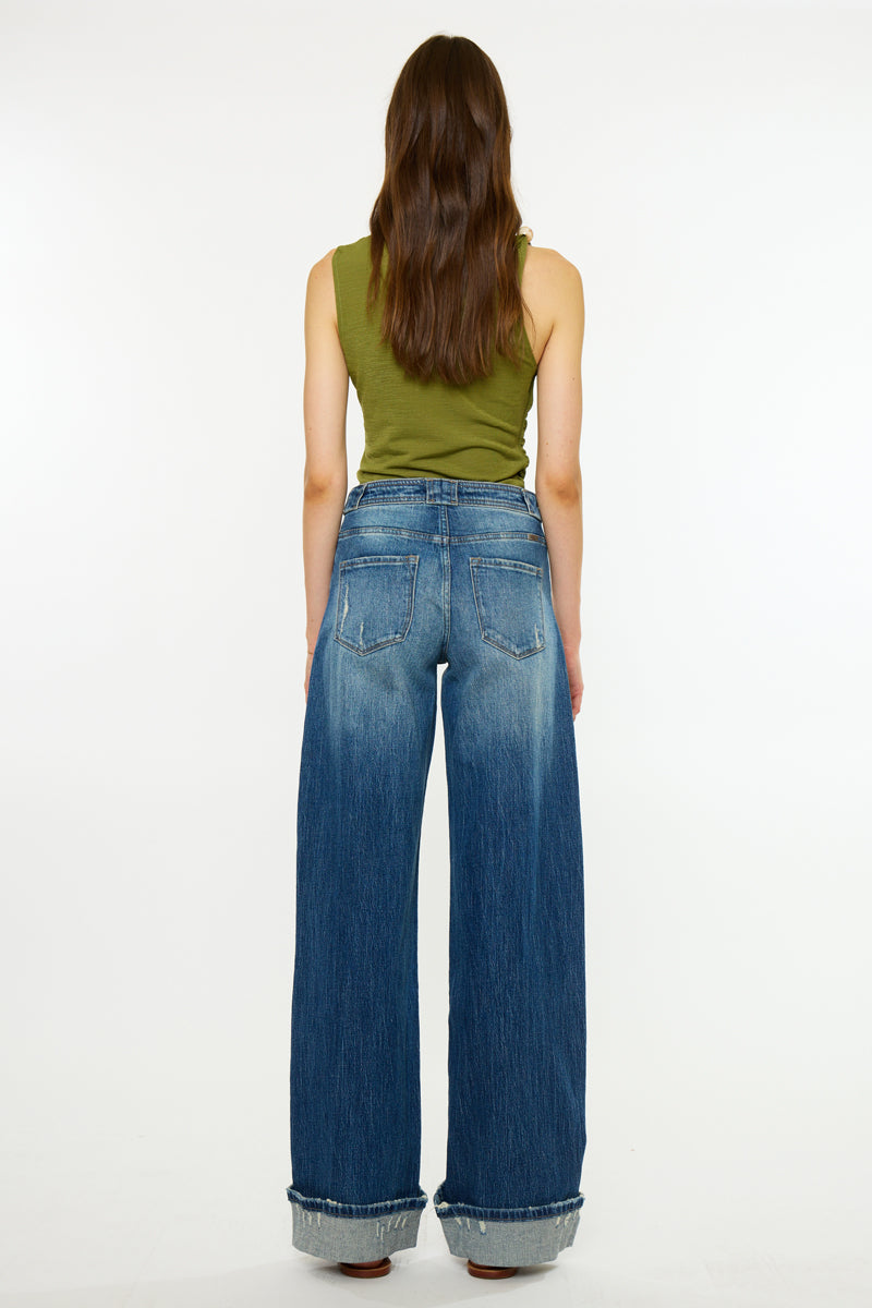 Veronica Essentials Mid Rise Wide
