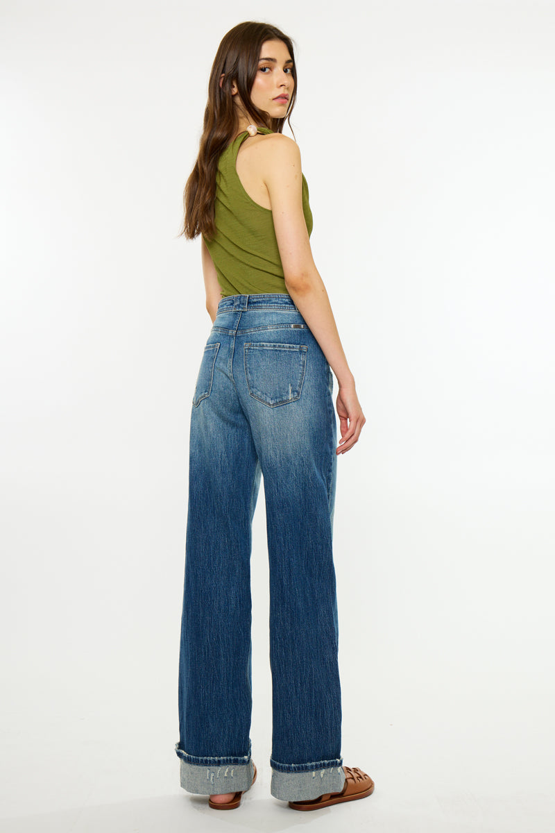 Veronica Essentials Mid Rise Wide