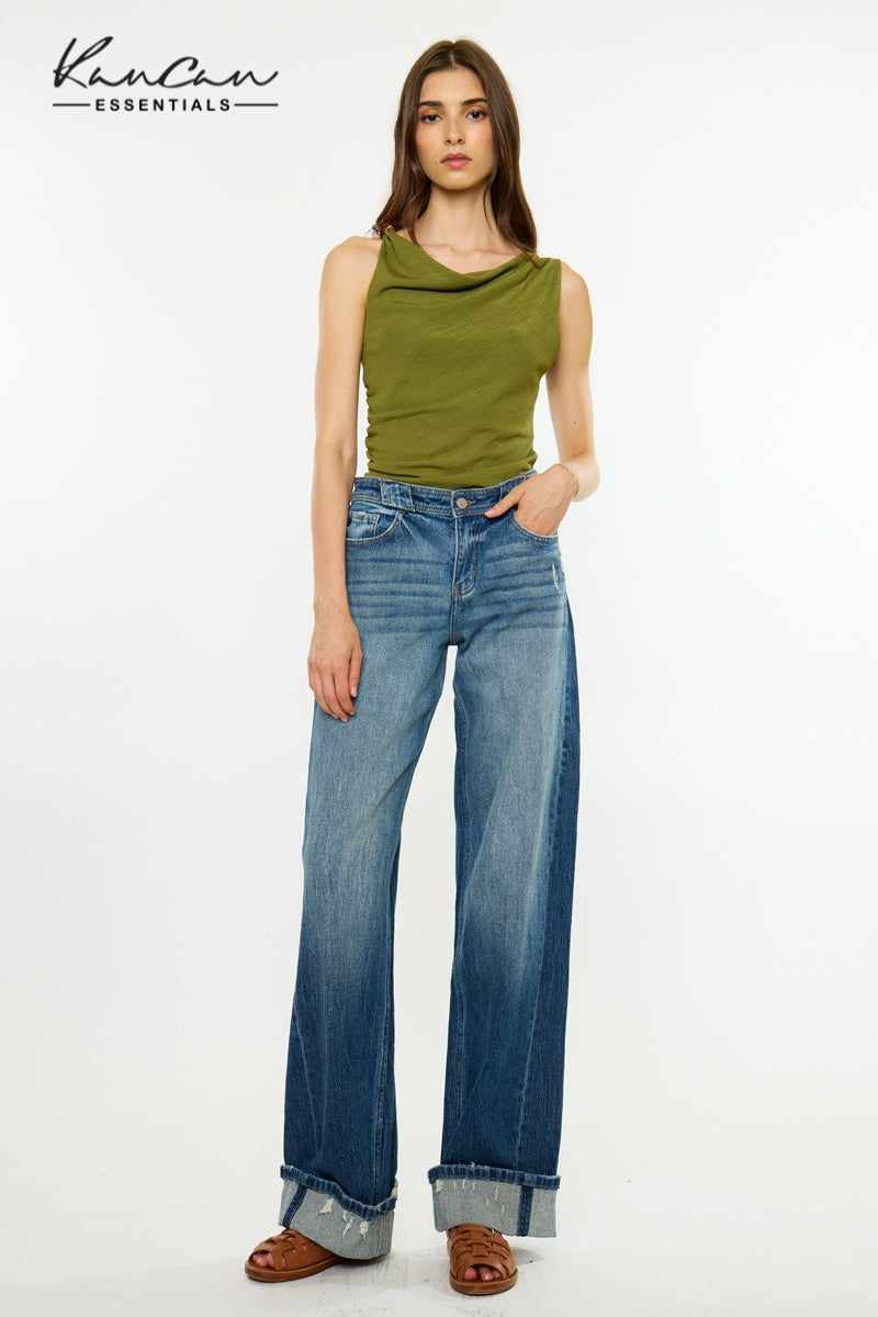 Veronica Essentials Mid Rise Wide