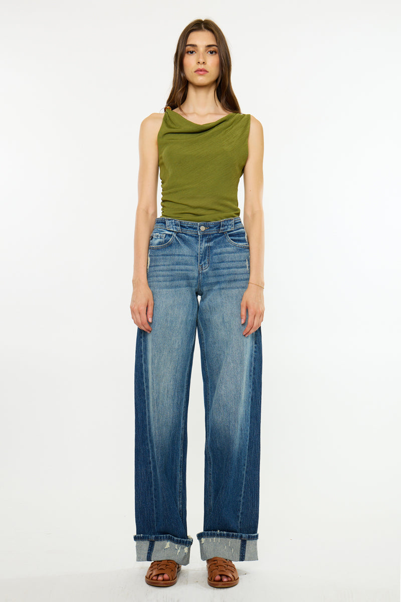 Veronica Essentials Mid Rise Wide