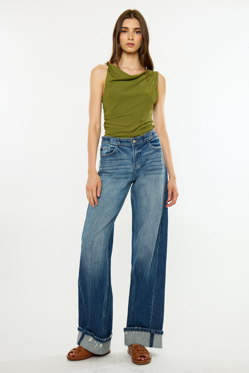 Veronica Essentials Mid Rise Wide
