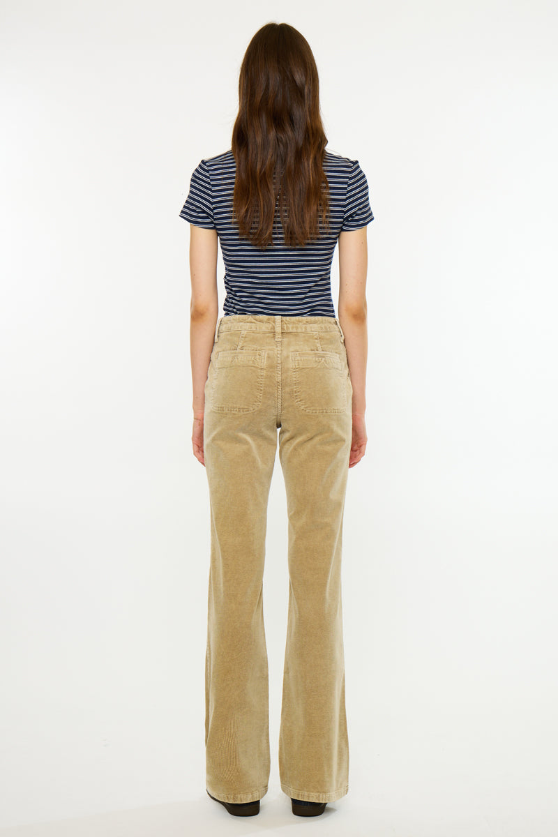 Laila Essentials High Rise Wide Flare