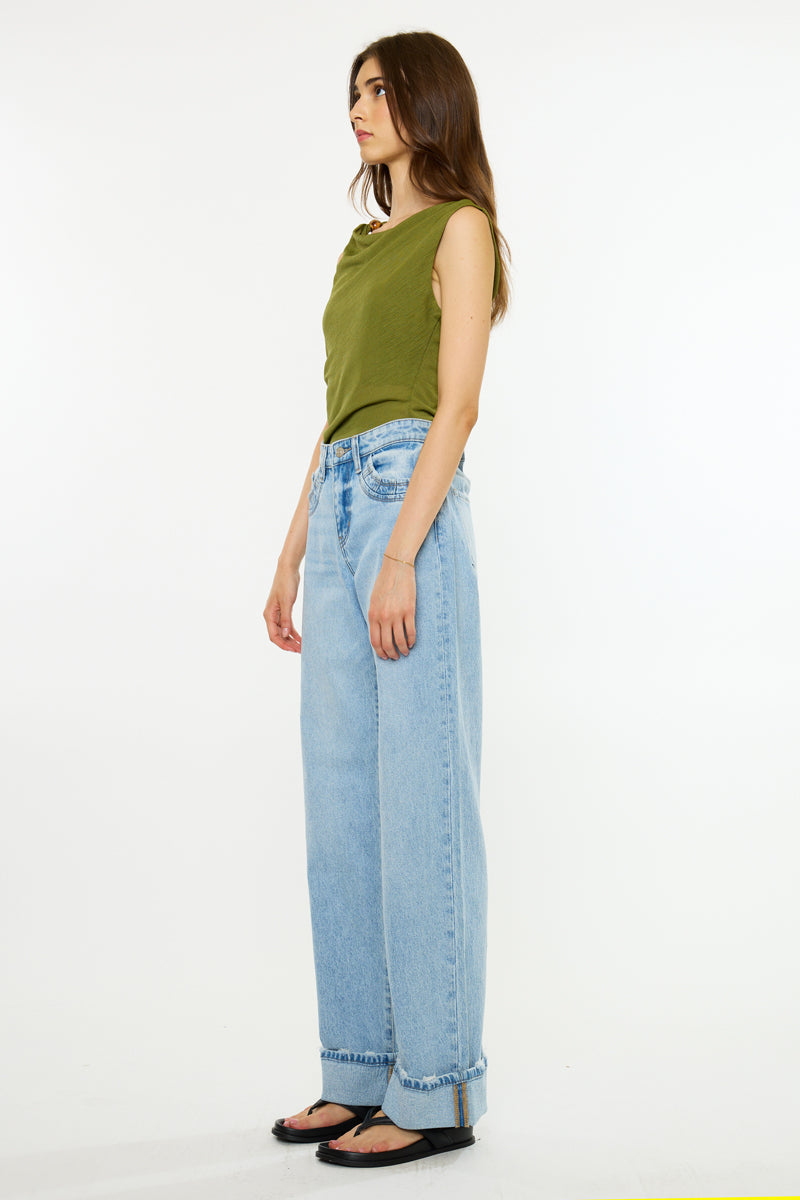 Crystal Essentials 90's Low Rise Straight