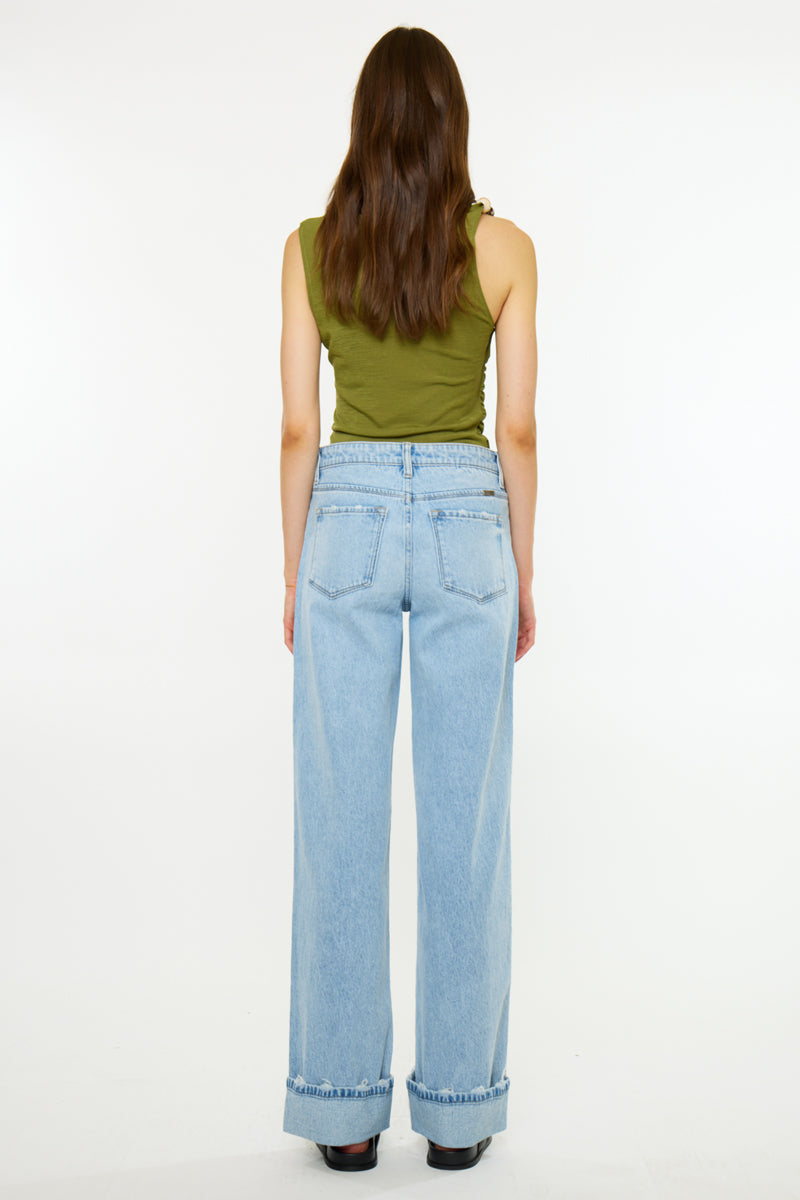 Crystal Essentials 90's Low Rise Straight