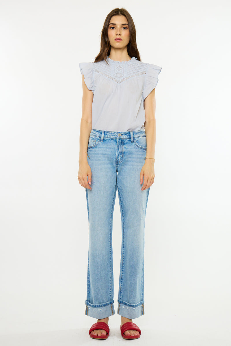 Saharah Essentials Low Rise Straight