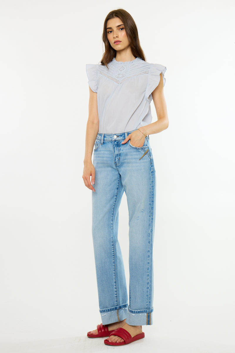 Saharah Essentials Low Rise Straight