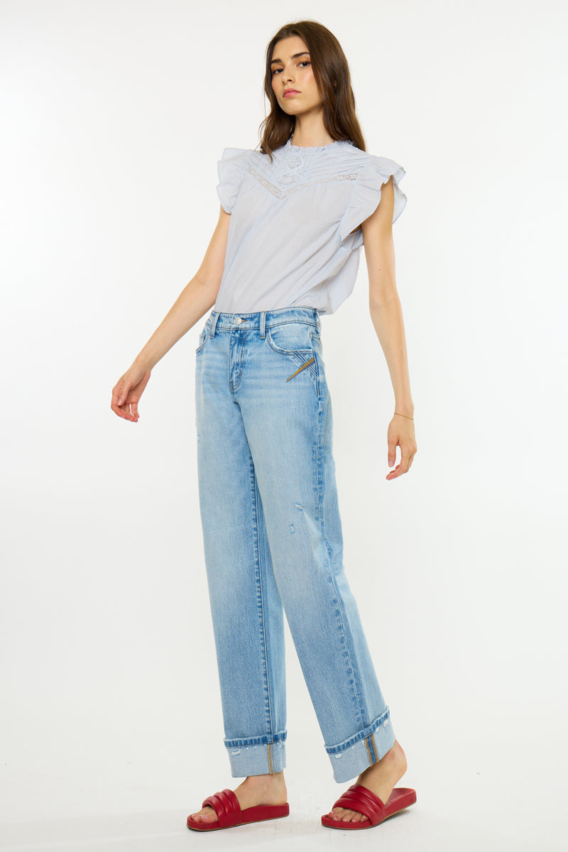 Saharah Essentials Low Rise Straight