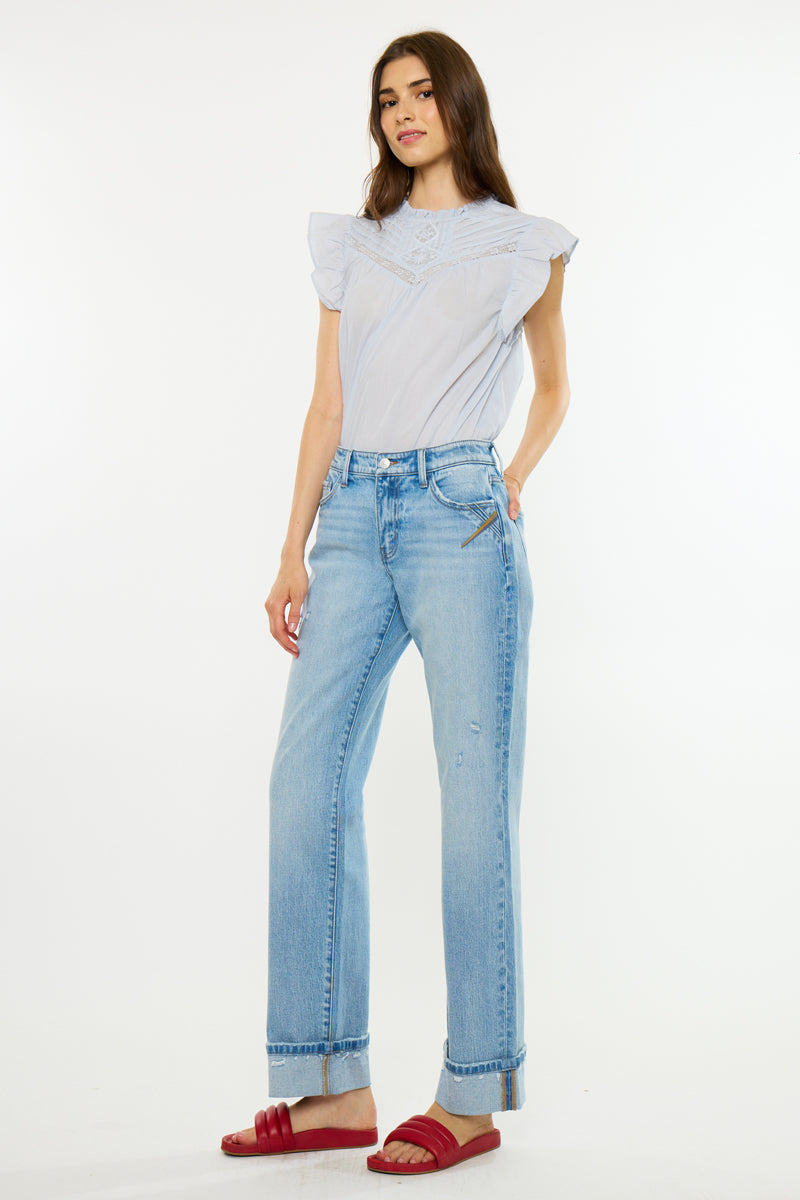 Saharah Essentials Low Rise Straight