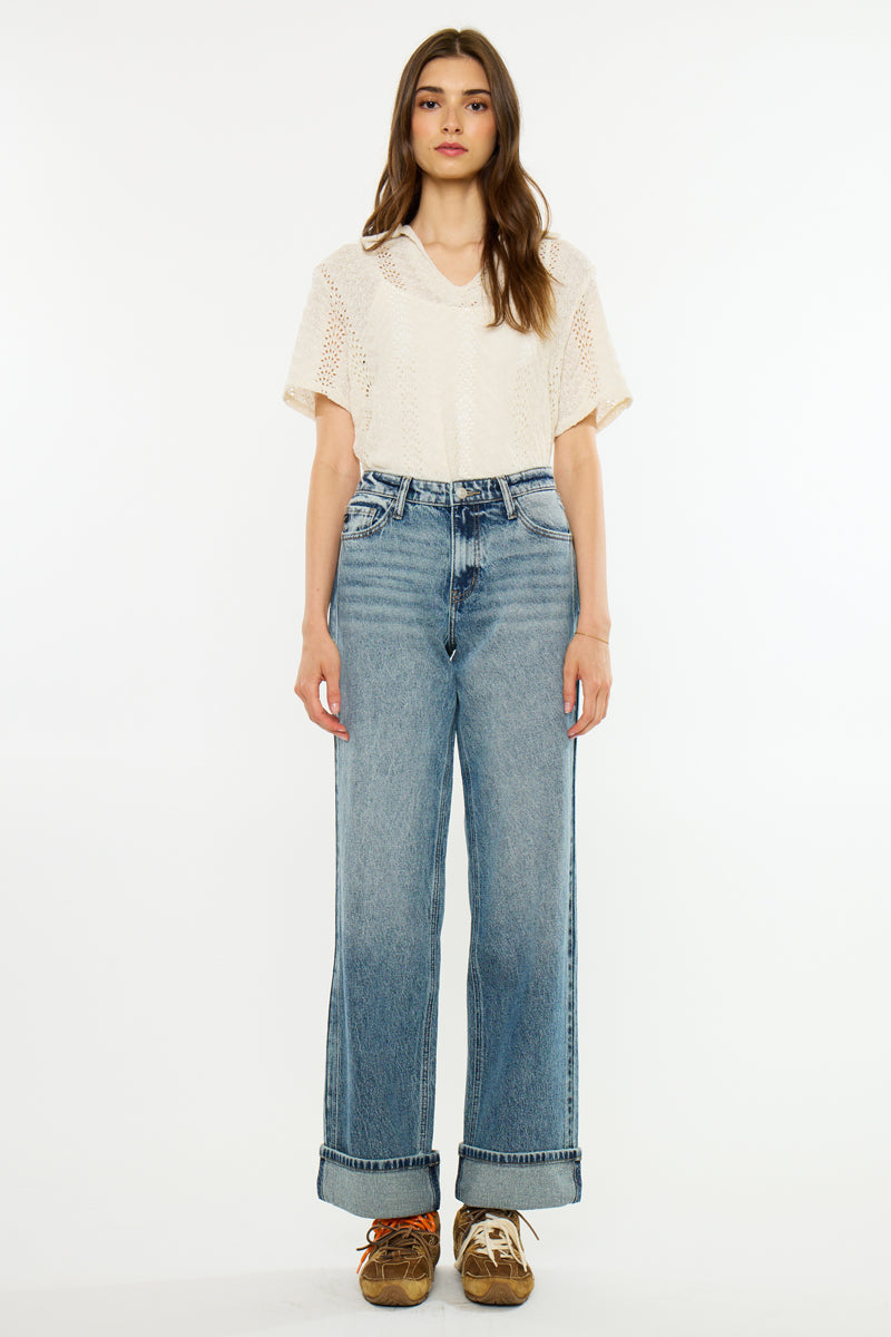 Lani Essentials 90's Low Rise Relaxed Straight