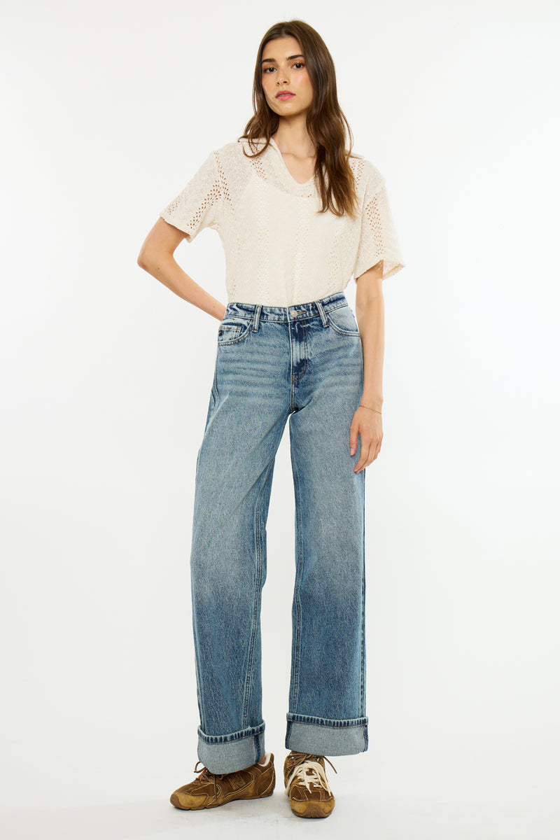 Lani Essentials 90's Low Rise Relaxed Straight