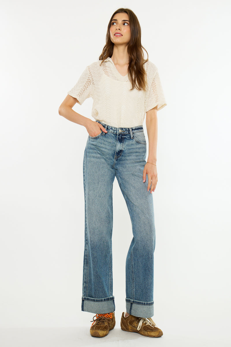 Lani Essentials 90's Low Rise Relaxed Straight