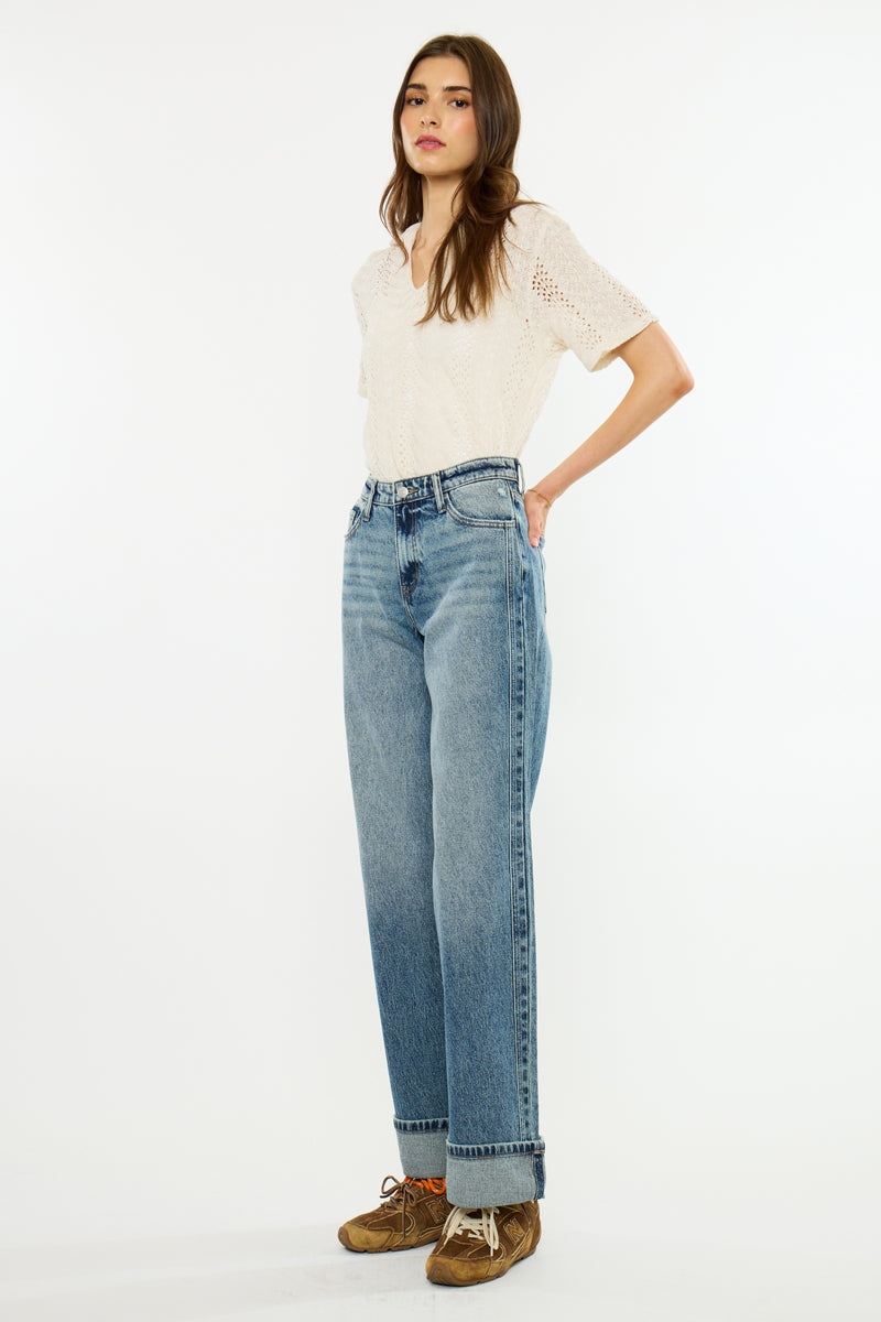 Lani Essentials 90's Low Rise Relaxed Straight