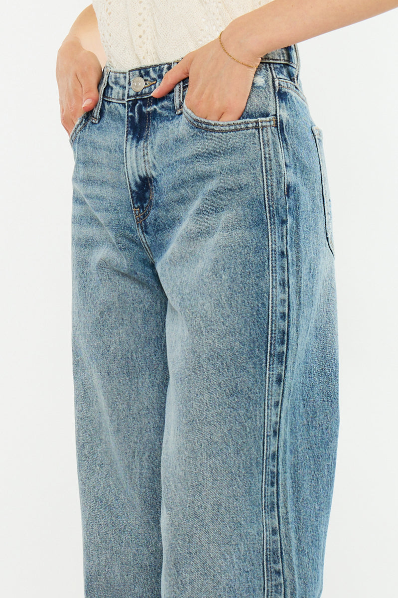 Lani Essentials 90's Low Rise Relaxed Straight