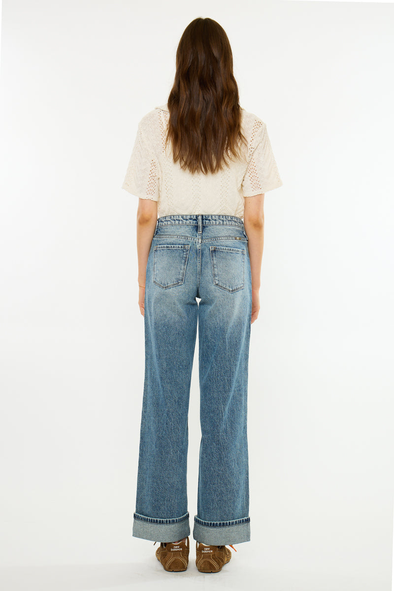 Lani Essentials 90's Low Rise Relaxed Straight