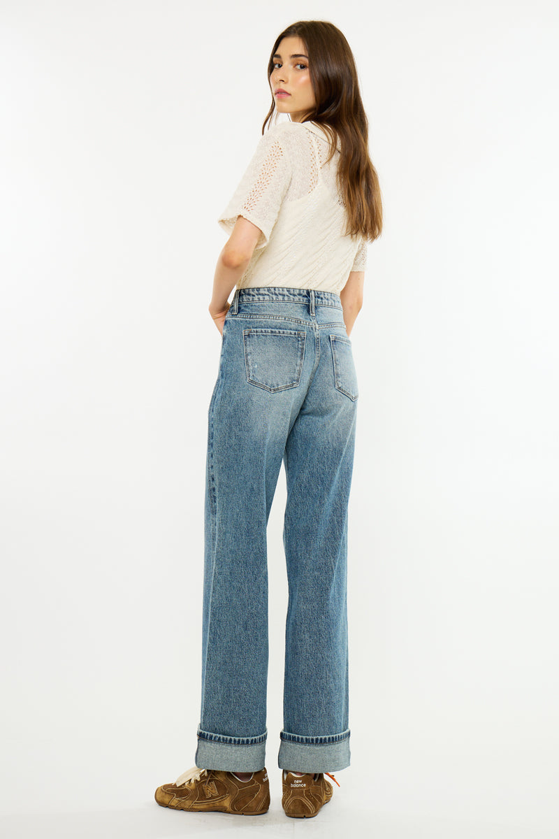 Lani Essentials 90's Low Rise Relaxed Straight