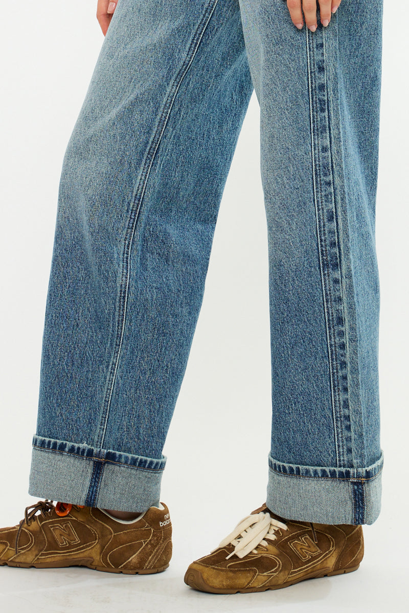 Lani Essentials 90's Low Rise Relaxed Straight
