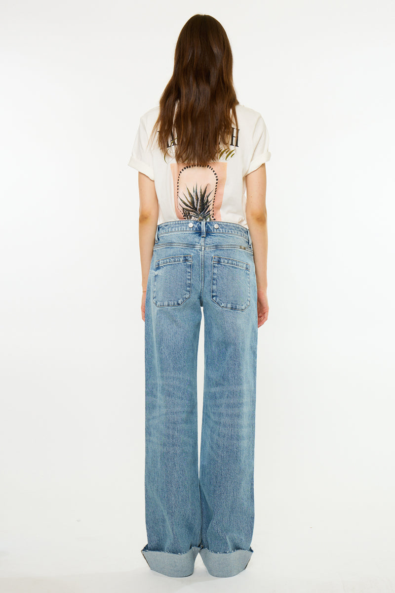 Nuria Essentials Low Slung Wide Overall