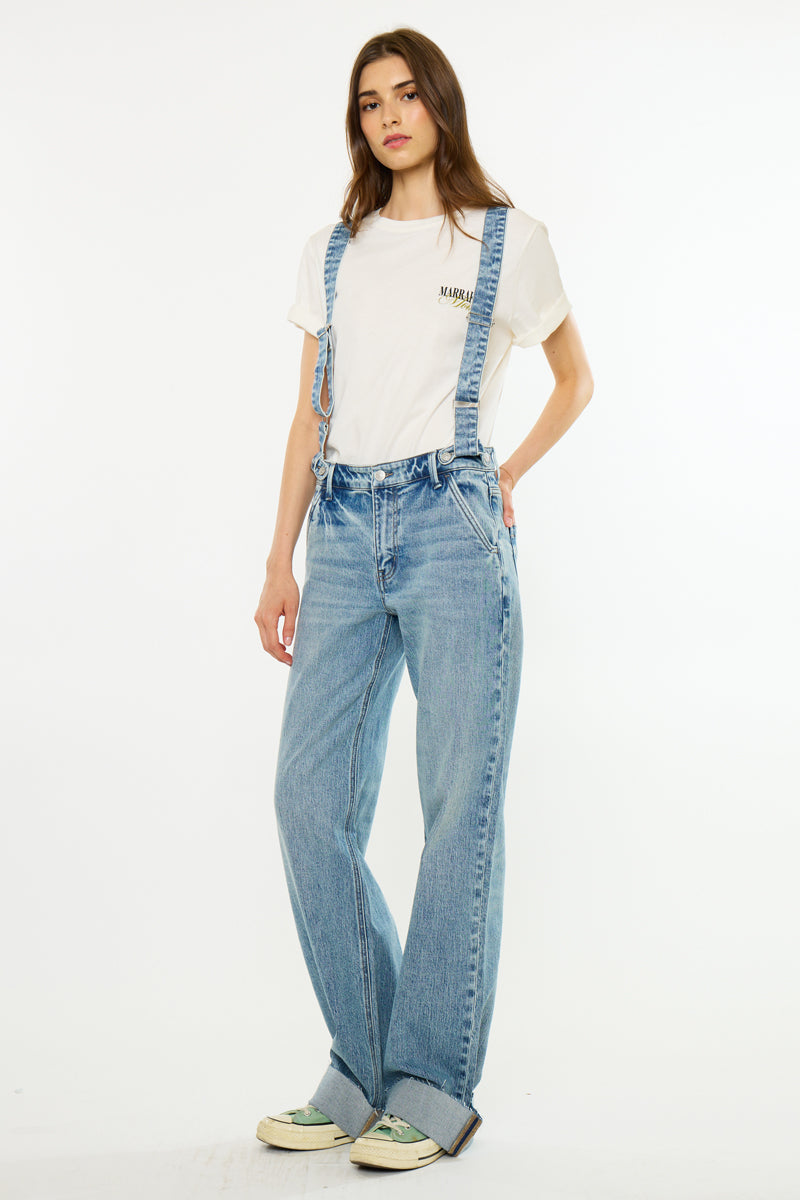 Nuria Essentials Low Slung Wide Overall