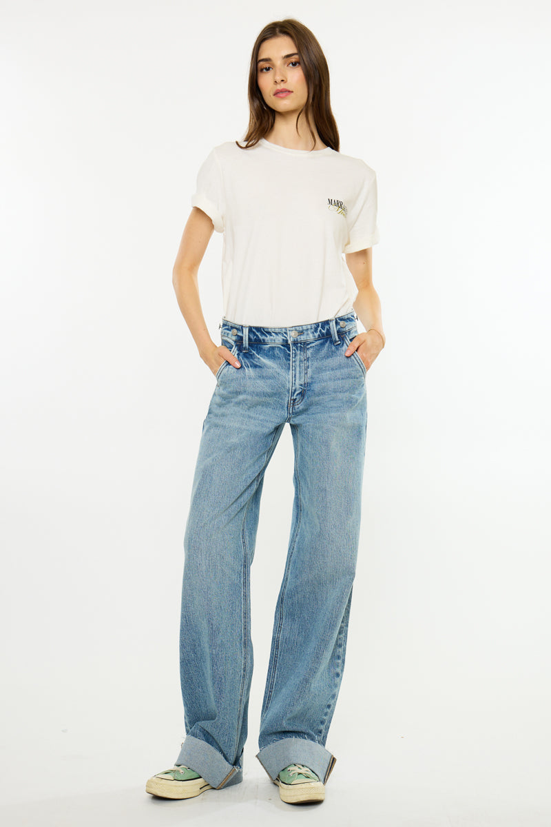 Nuria Essentials Low Slung Wide Overall