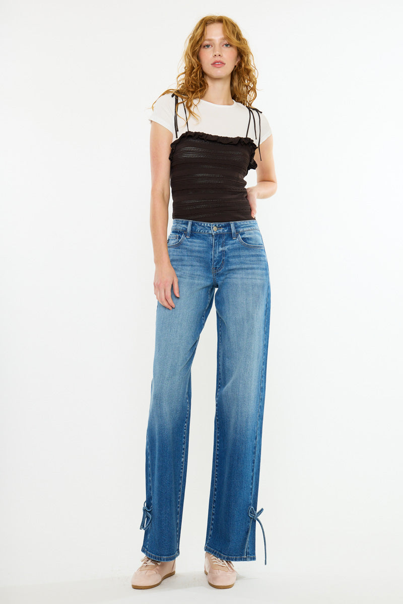 Paulette Essentials Mid Rise Wide