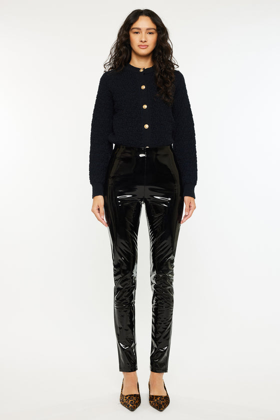 Bellini Skinny Faux Leather Leggings - Official Kancan USA