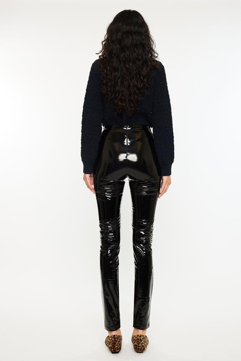Bellini Skinny Faux Leather Leggings - Official Kancan USA