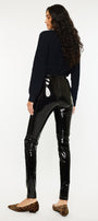 Bellini Skinny Faux Leather Leggings - Official Kancan USA