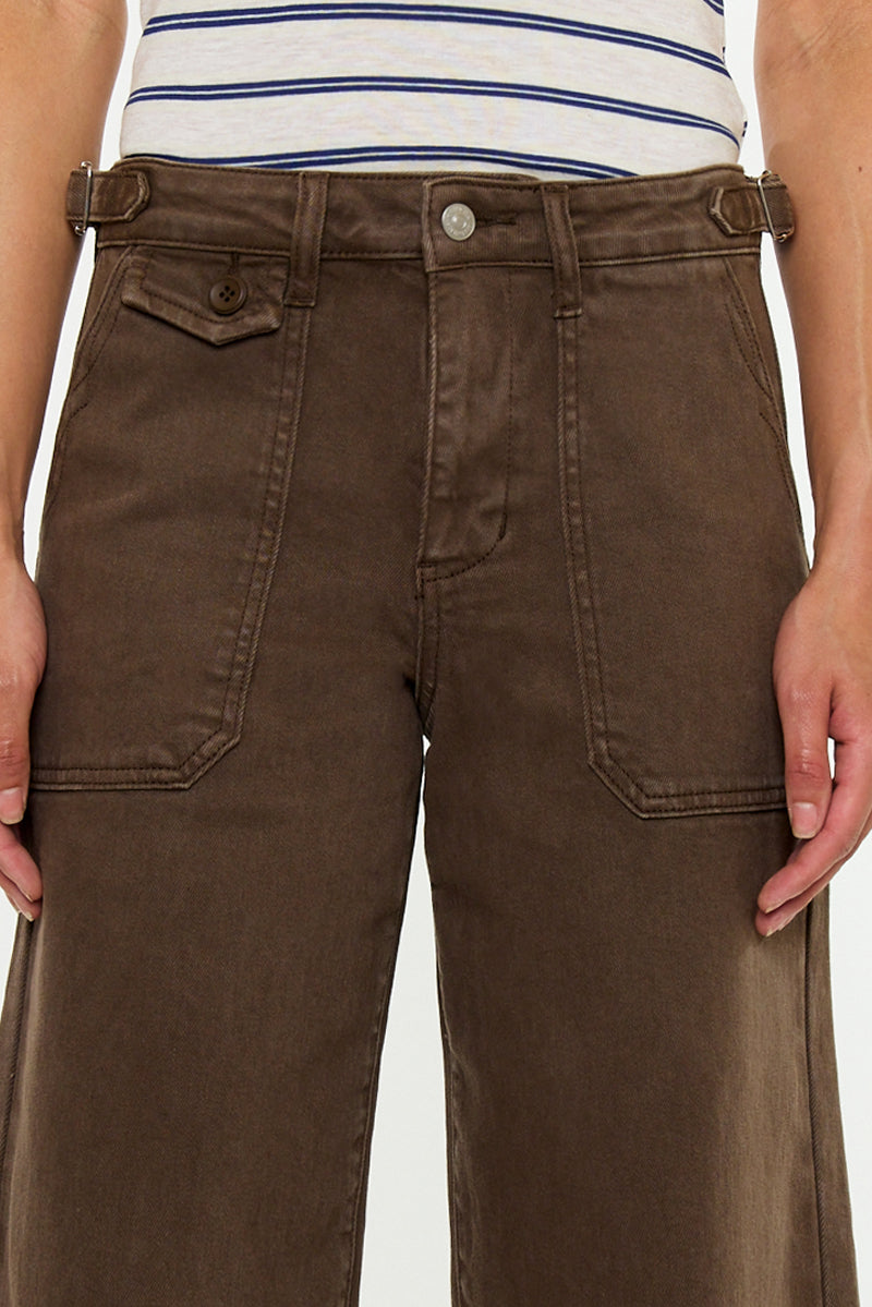 Shellie Essentials High Rise Crop Wide