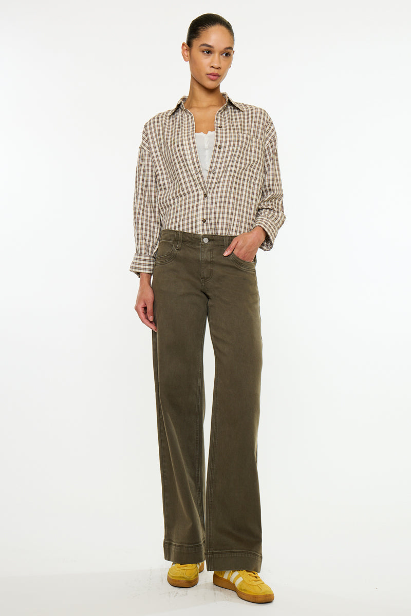Sandy Essentials Mid Rise Wide