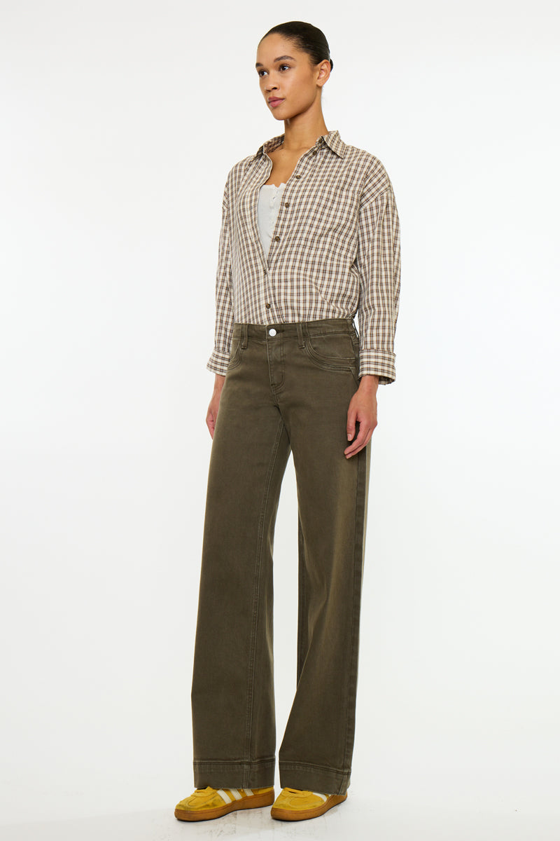 Sandy Essentials Mid Rise Wide