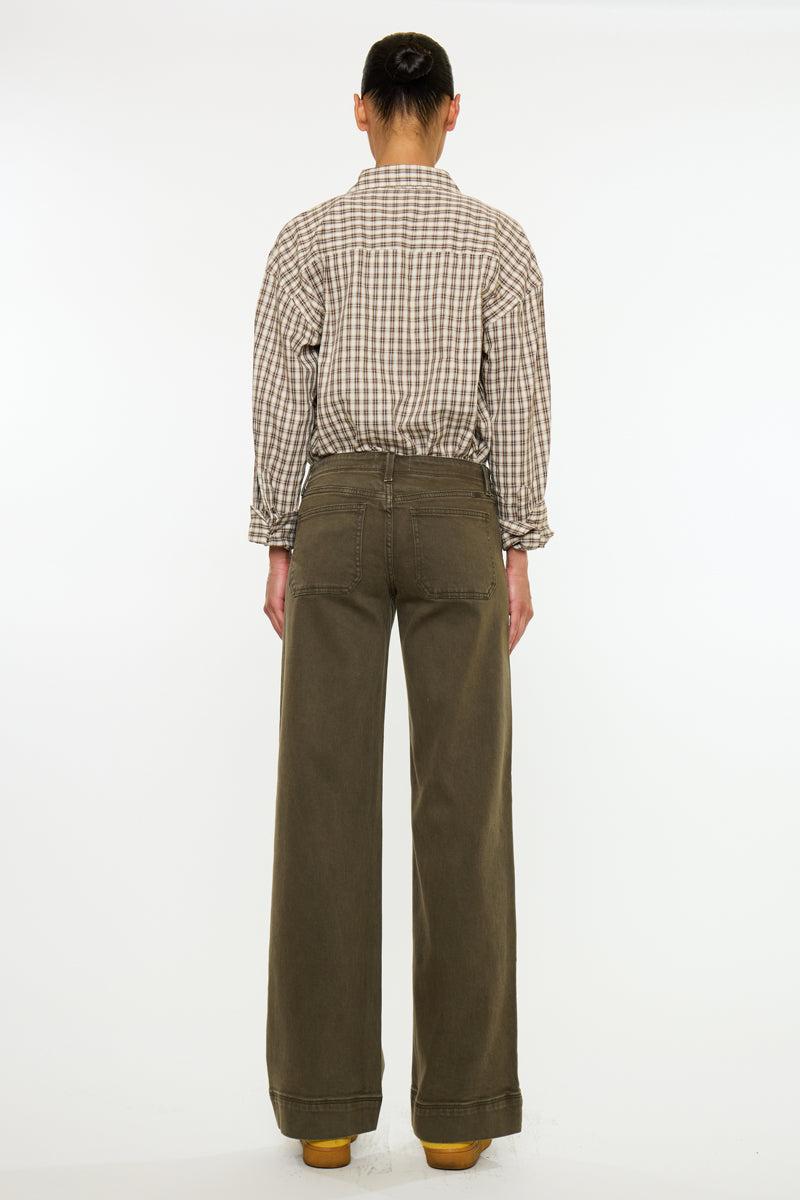 Sandy Essentials Mid Rise Wide