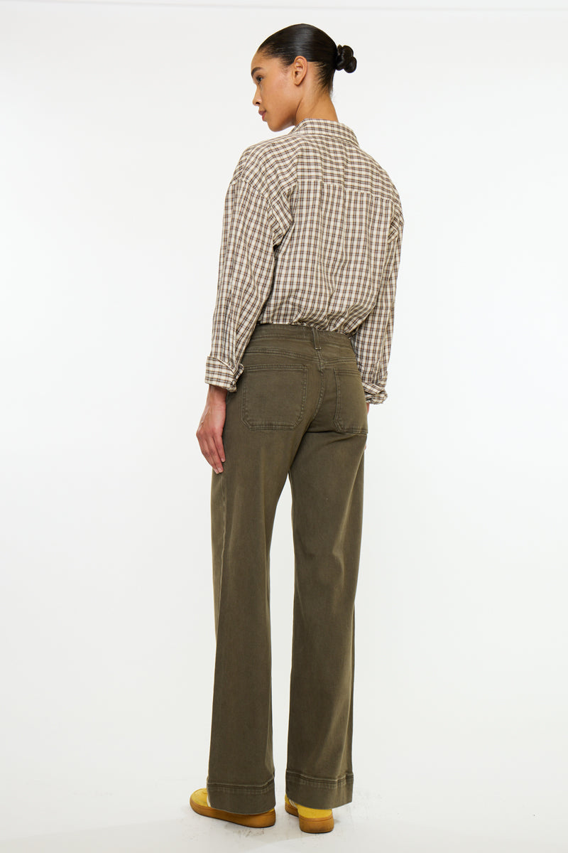 Sandy Essentials Mid Rise Wide