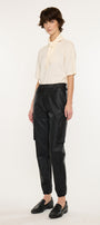 Rooney Ultra High Rise Faux Leather Joggers - Official Kancan USA