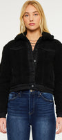 Monet Cropped Sherpa Jacket - Official Kancan USA