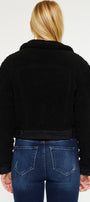 Monet Cropped Sherpa Jacket - Official Kancan USA