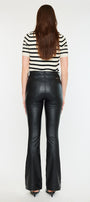 Joan High Rise Faux Leather Bootcut Pants - Official Kancan USA