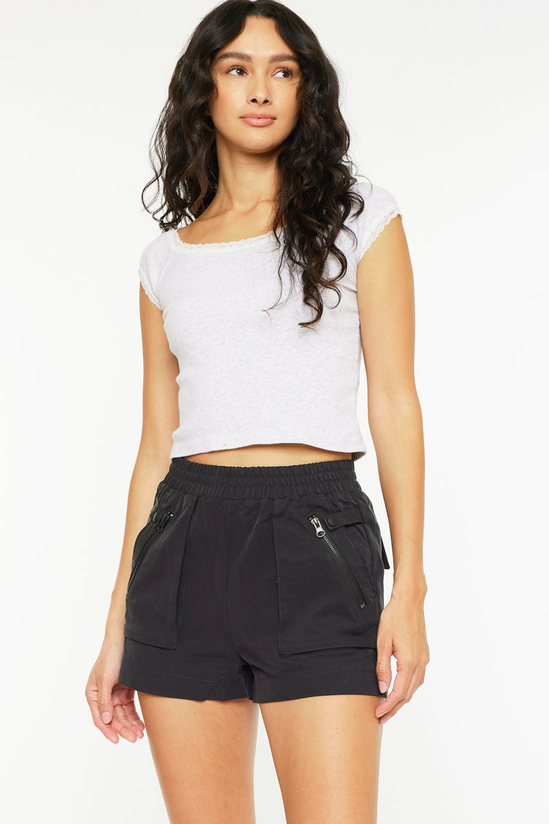 Lennox High Rise Shorts - Official Kancan USA