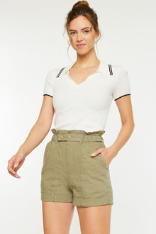 Marco Ultra High Rise Paperbag Shorts - Official Kancan USA