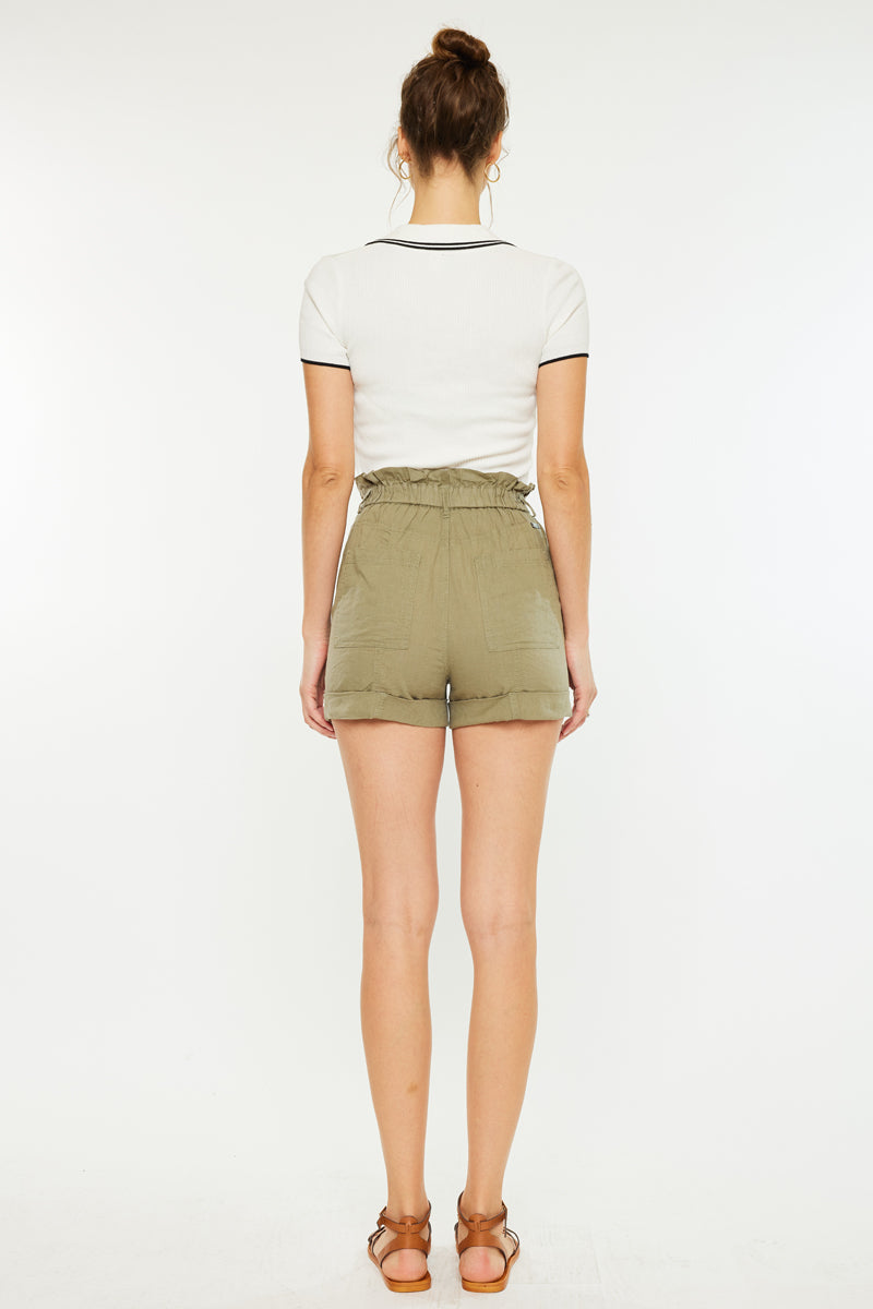 Marco Ultra High Rise Paperbag Shorts - Official Kancan USA