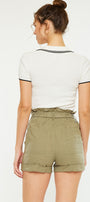 Marco Ultra High Rise Paperbag Shorts - Official Kancan USA