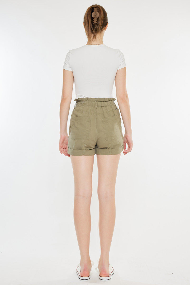 Marco Ultra High Rise Paperbag Shorts - Official Kancan USA
