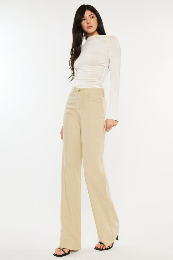 Annabelle High Rise Straight Leg Pants - Official Kancan USA