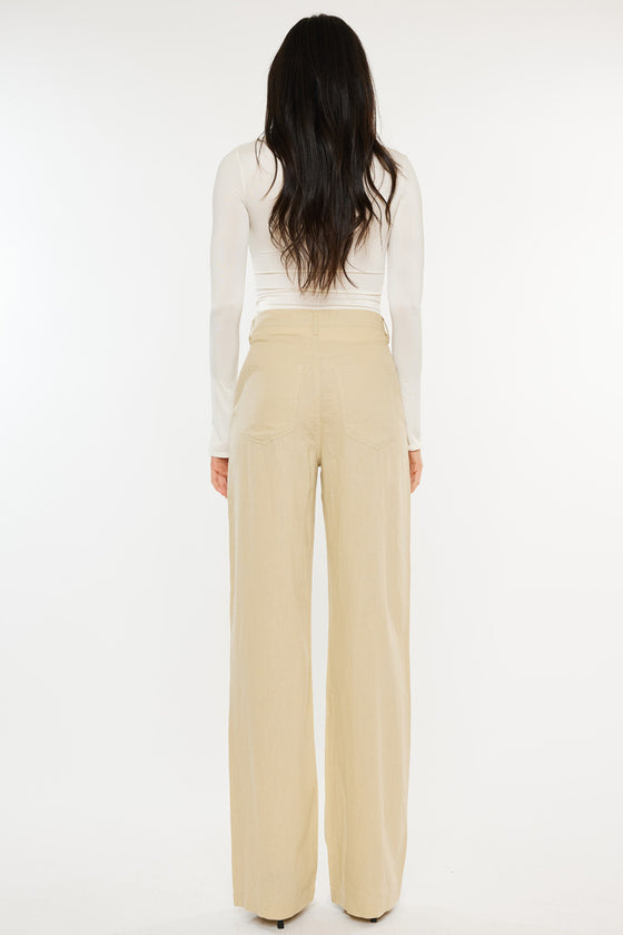 Annabelle High Rise Straight Leg Pants - Official Kancan USA