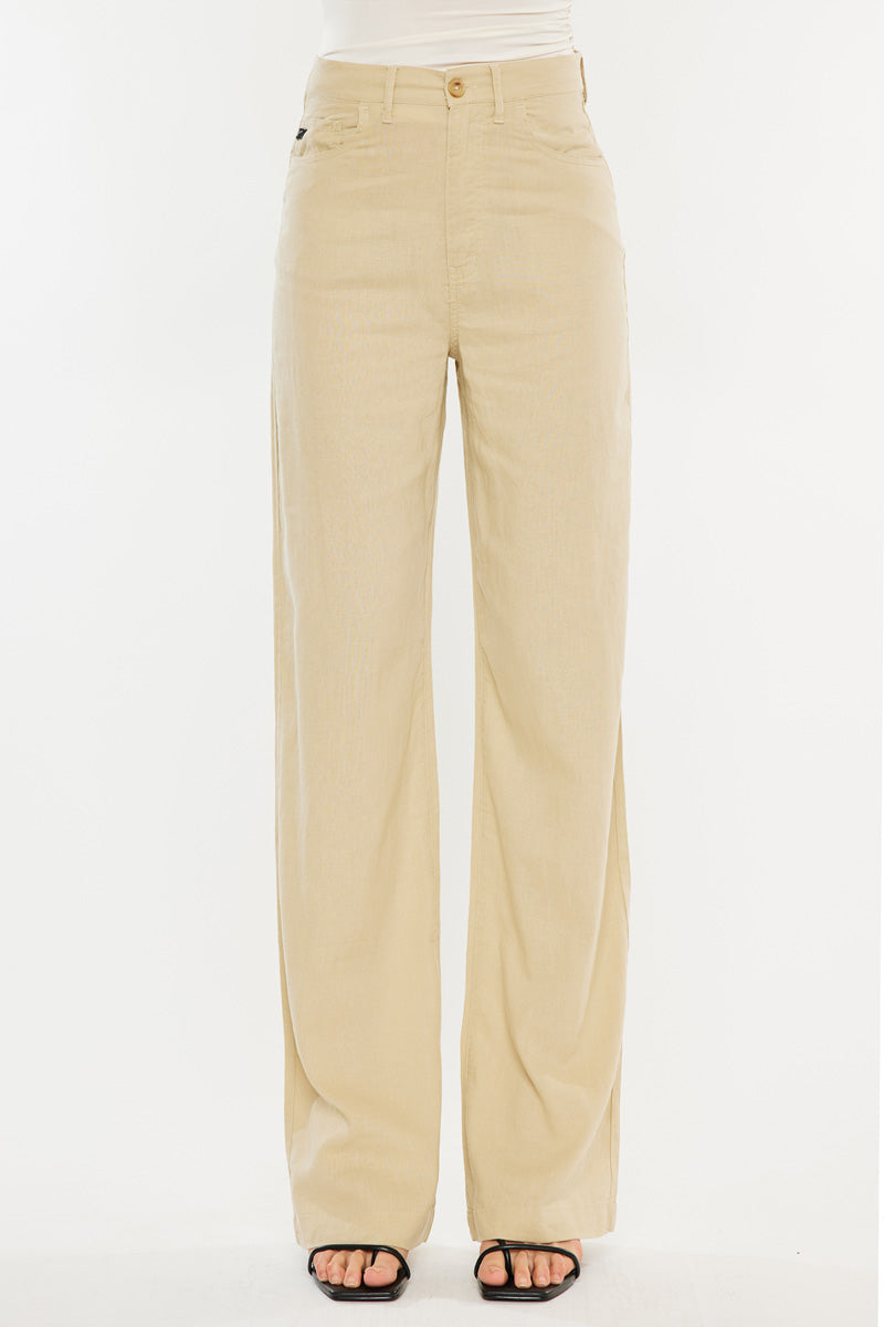 Annabelle High Rise Straight Leg Pants - Official Kancan USA