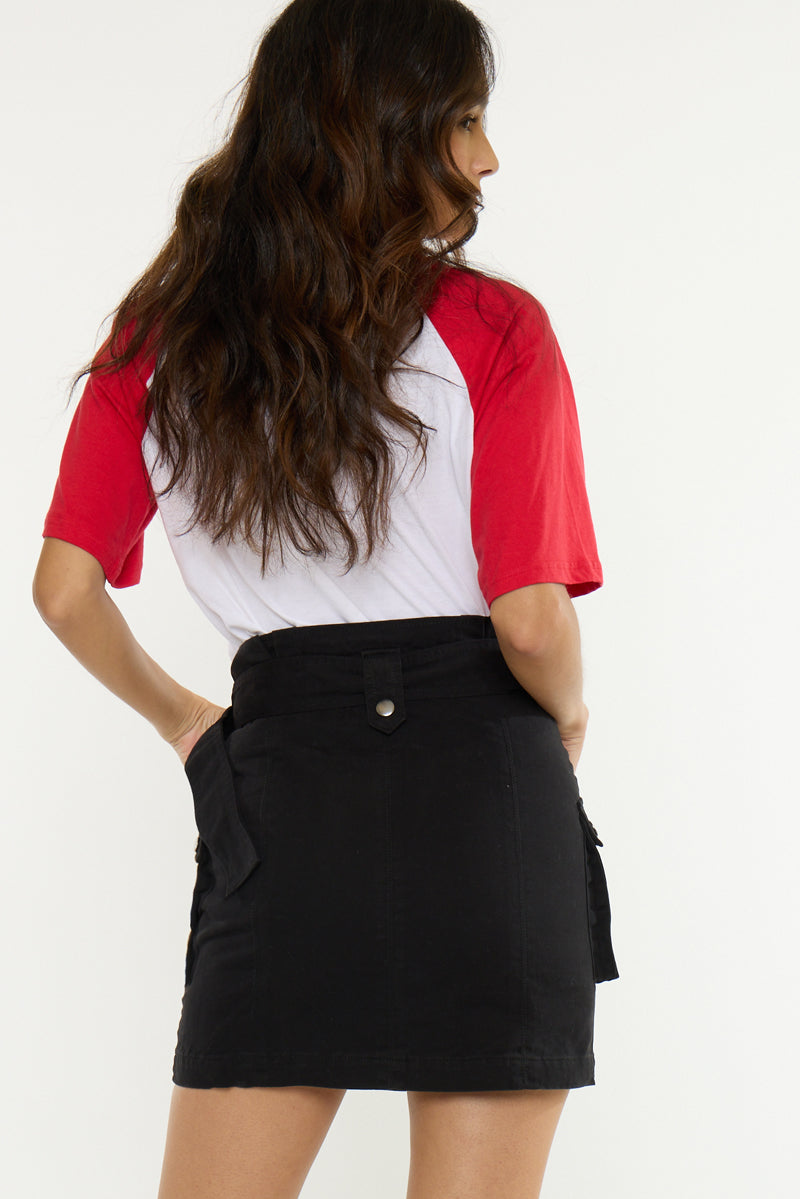 Berlin Paperbag Mini Skirt