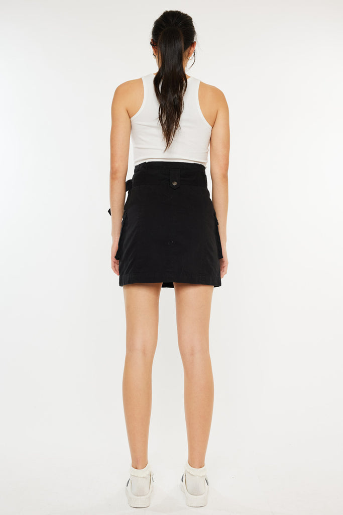 Paperbag skirt mini outlet